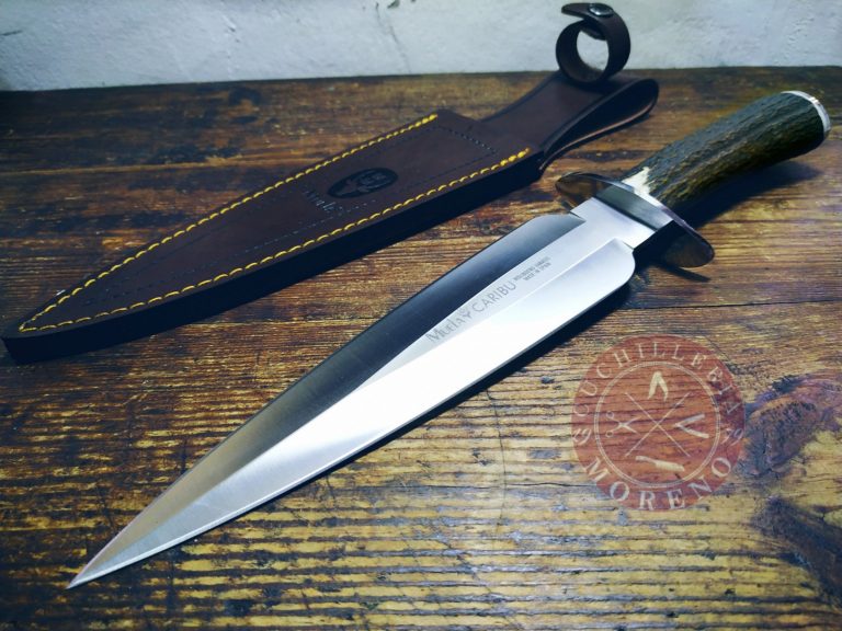 cuchillo de remate caza muela caribu a