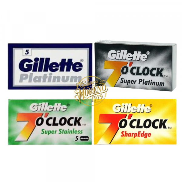 Pack Cuchillas Afeitar doble Filo GILLETTE 20 Unidades