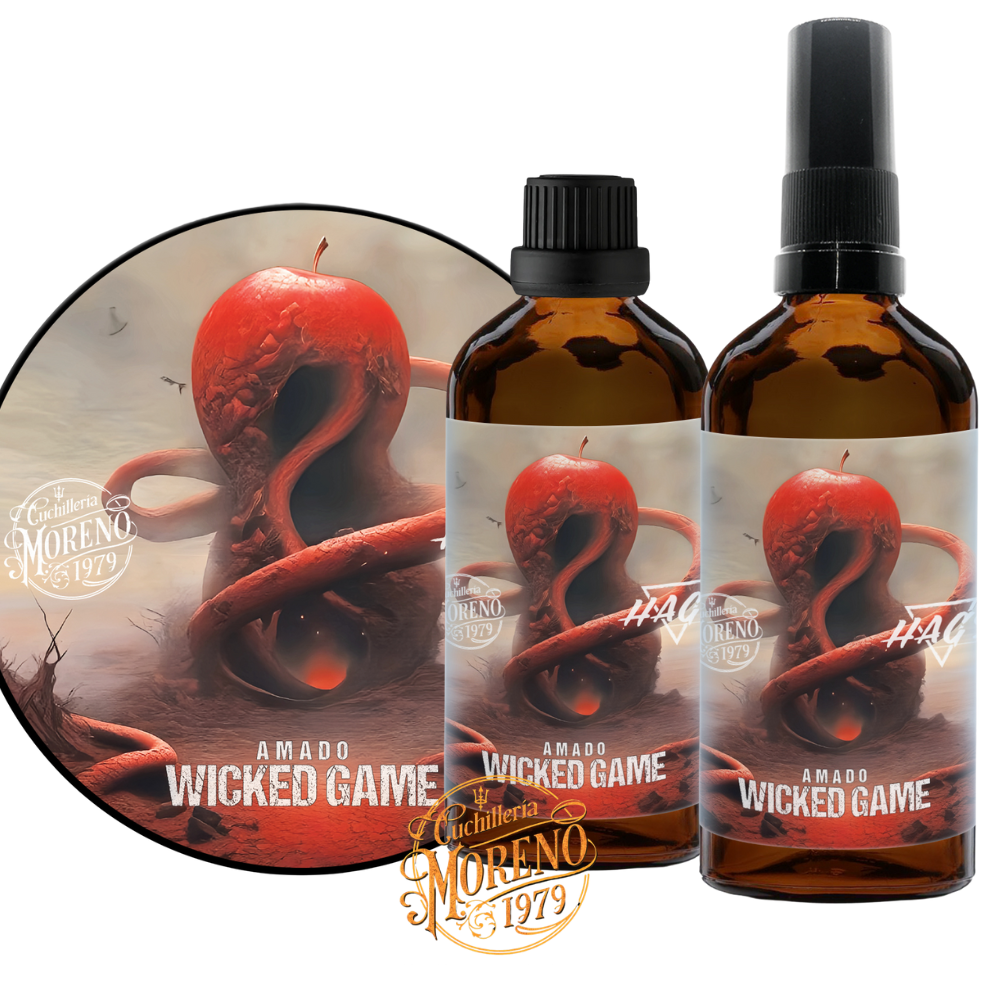 Combo Afeitado AMADO WICKED GAME By HAGS