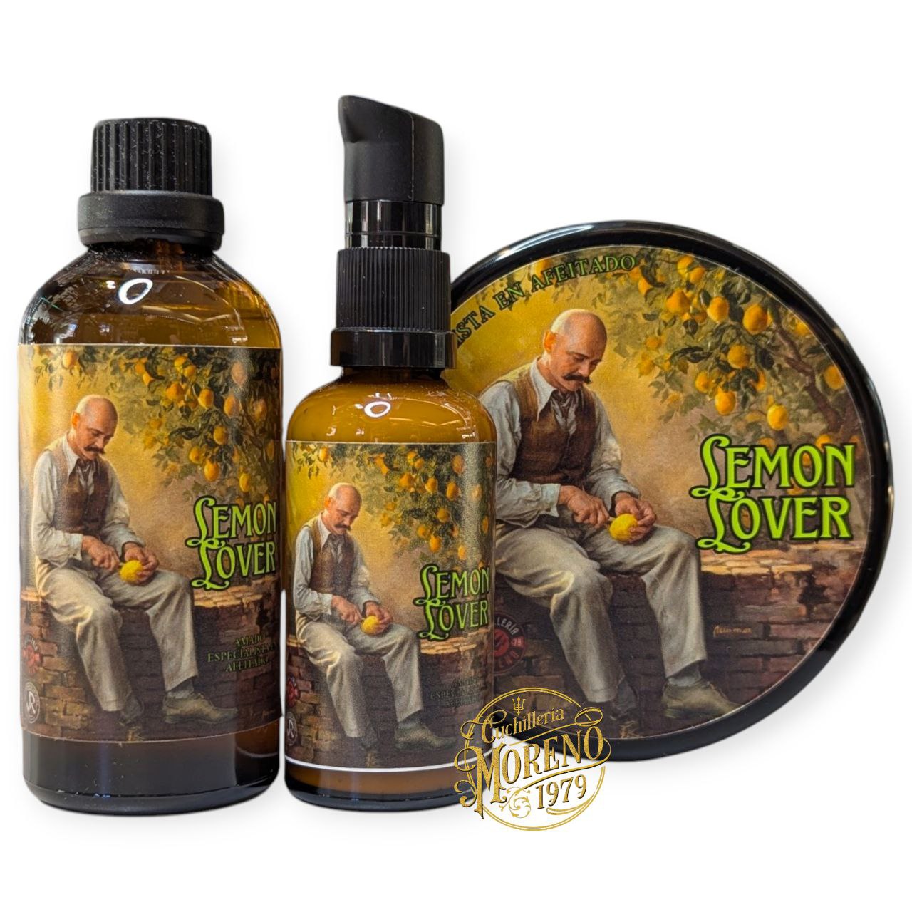 Combo Afeitado AMADO LEMON LOVER By Los Jabones de Joserra