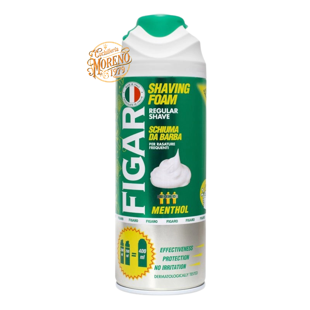 Espuma de Afeitar FIGARO MENTOL 400ml