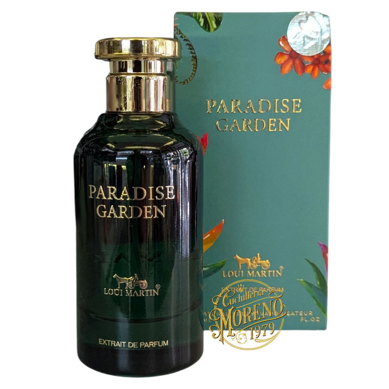 Extracto de Perfume PARADISE GARDEN Loui Martin 100ml
