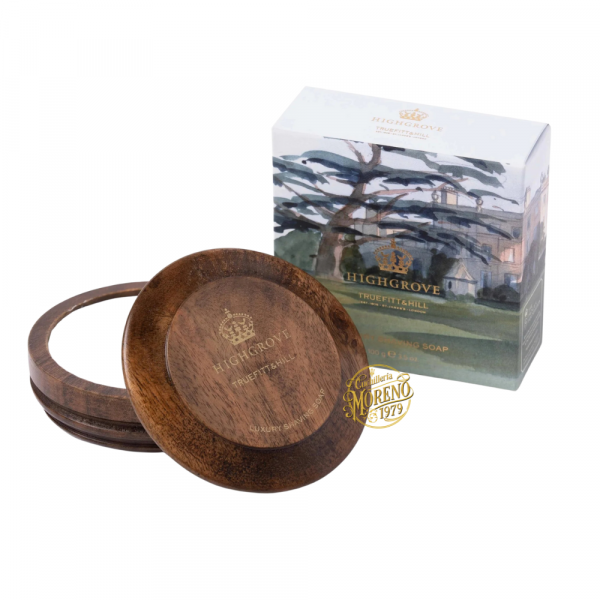 Jabón de Afeitar en Bol de Madera TRUEFITT & HILL HIGHGROVE