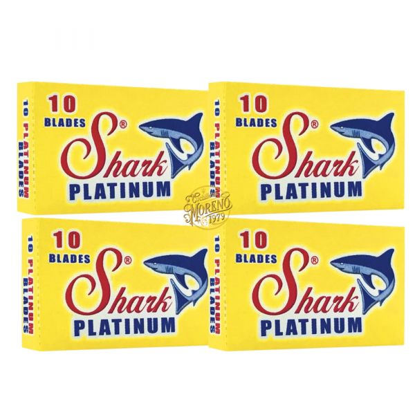Cuchillas de Afeitar SHARK PLATINUM 40 Unidades