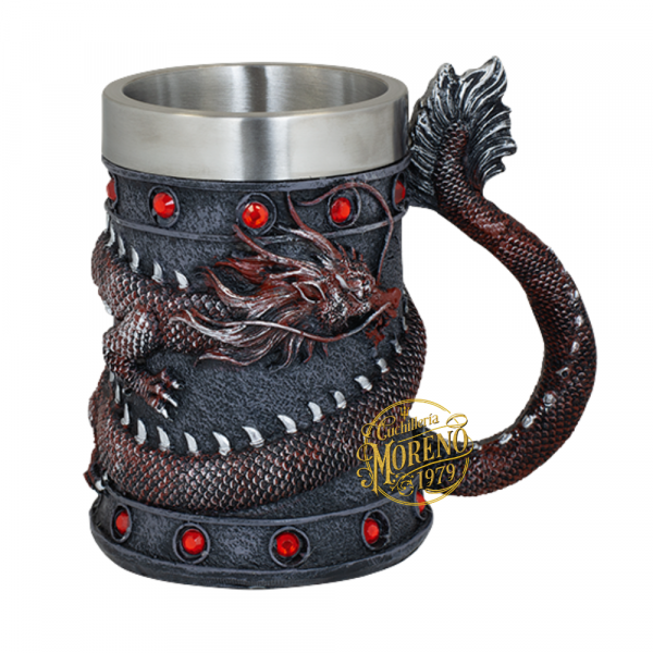 Taza Resina Ornamentación Resina DRAGÓN XXL TOLE10 IMPERIAL