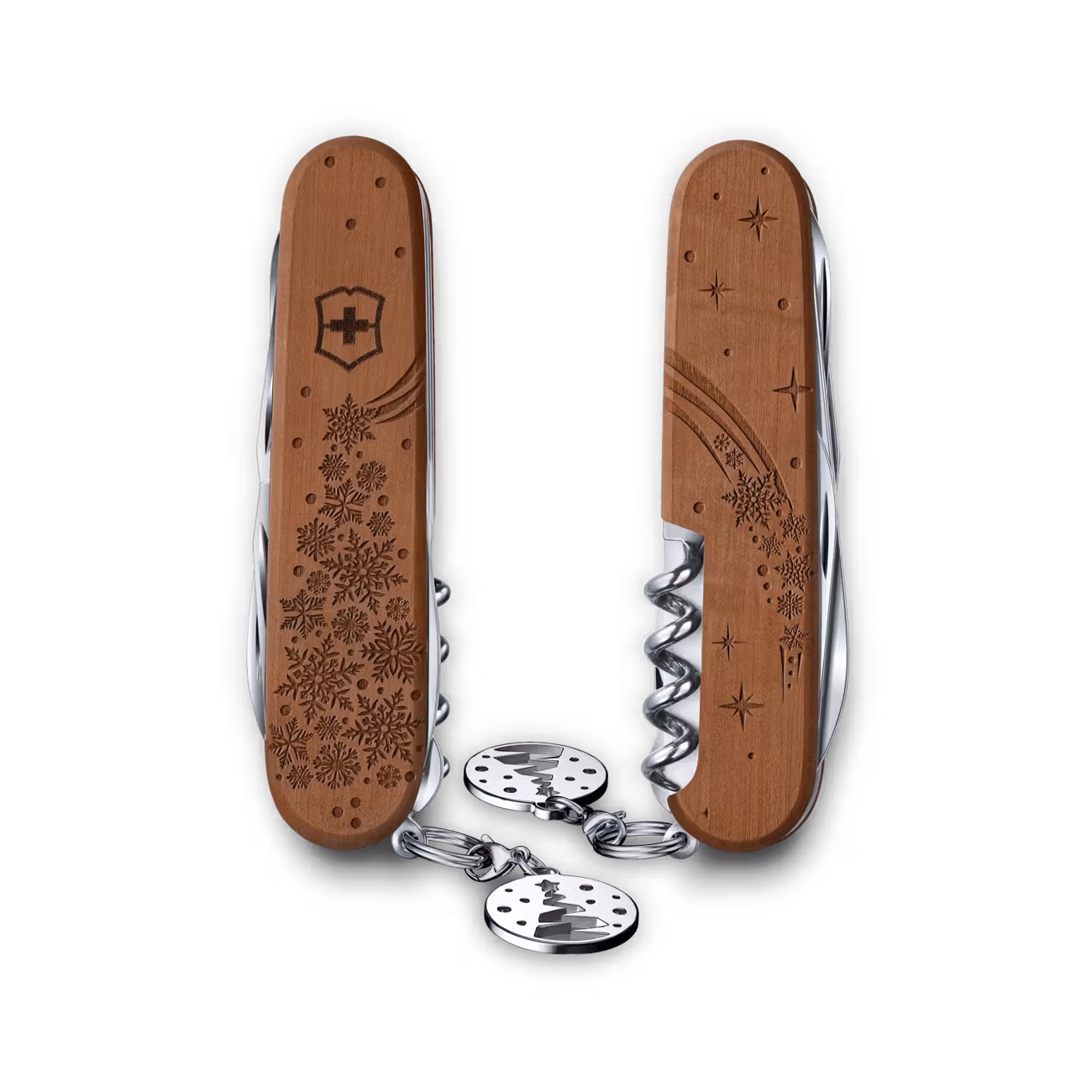 Navaja VICTORINOX CLIMBER WOOD WINTER MAGIC 2025