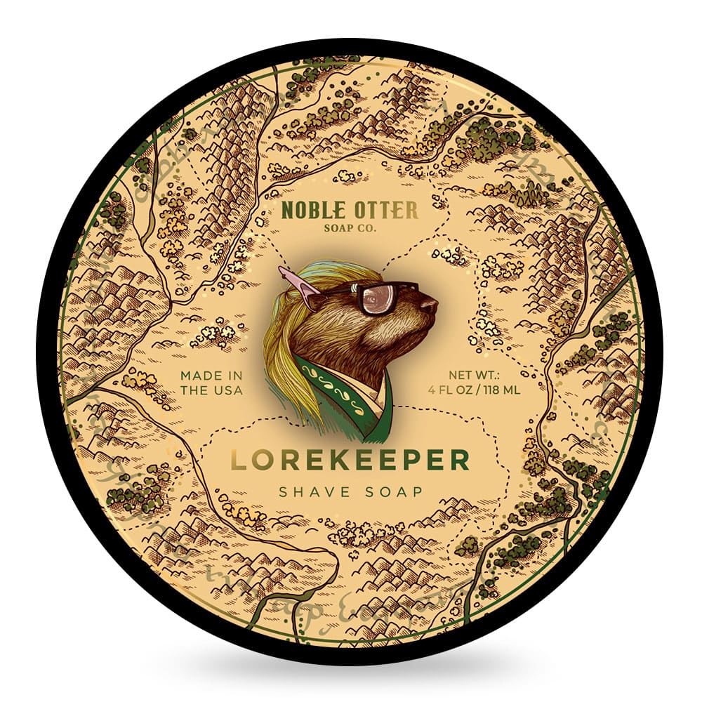 Jabón de Afeitar NOBLE OTTER LOREKEEPER