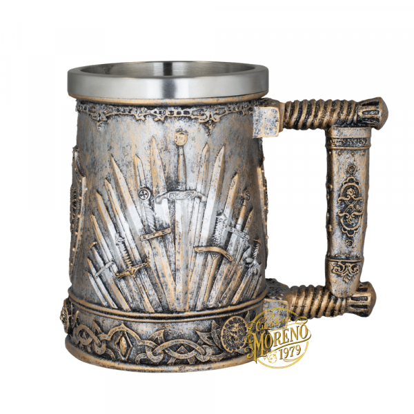 Taza Resina Ornamentación Resina ESPADAS XXL TOLE10 IMPERIAL