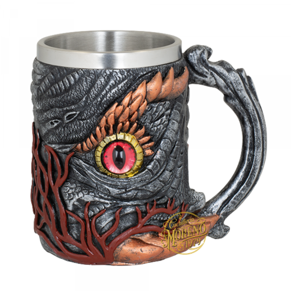 Taza Resina Ornamentación Resina OJO XL TOLE10 IMPERIAL