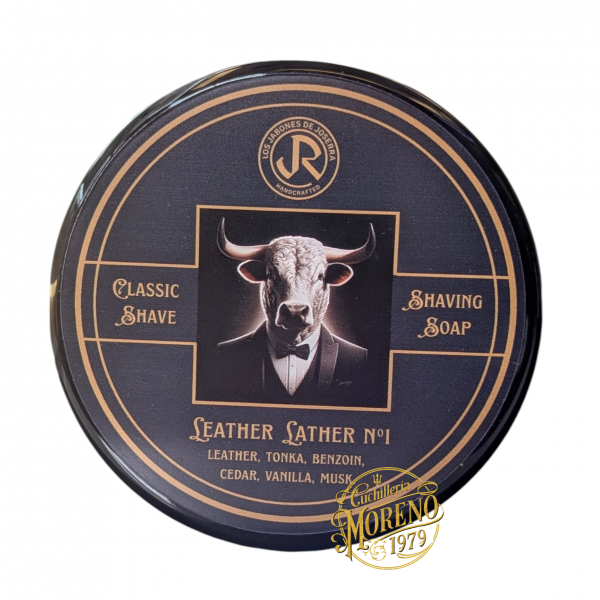 Jabón de Afeitar LEATHER LATHER Nº1 Los Jabones de Joserra
