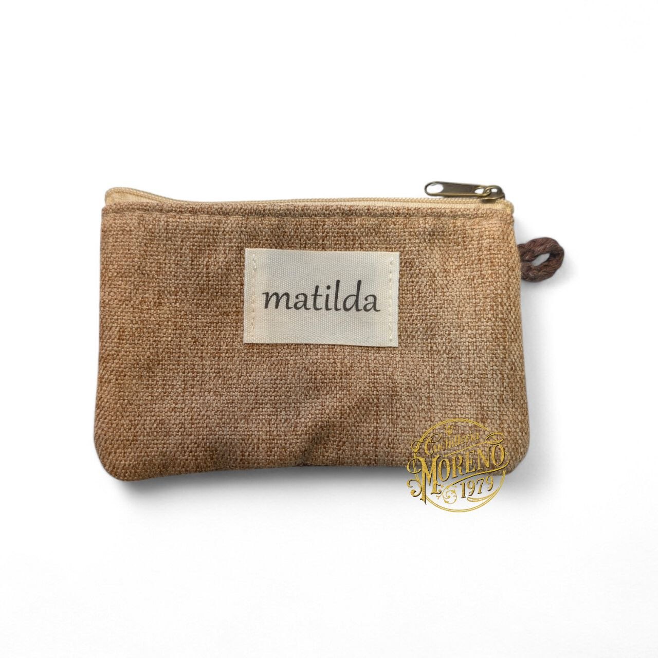 Estuche Maquinilla de Afeitar de Viaje LA MATILDA Marrón