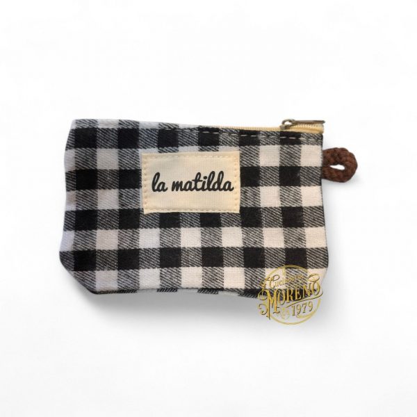 Estuche Maquinilla de Afeitar de Viaje LA MATILDA Ginham Negro