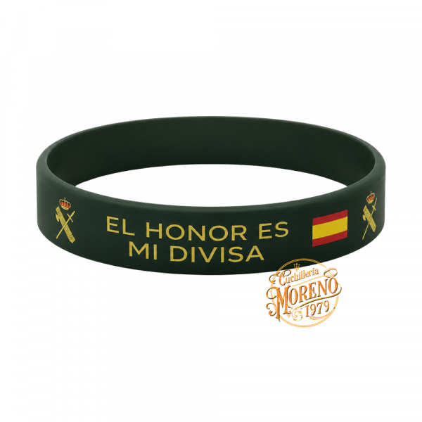 Pulsera de Caucho GUARDIA CIVIL Honor